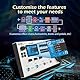 M-Vave MK-300 - Multieffektprozessor für Gitarre und Bass, 11 Module, über 320 Effekte, 120 Verstärker, IR-Loader, Looper, Drumcomputer, BT- und USB-Soundkarte