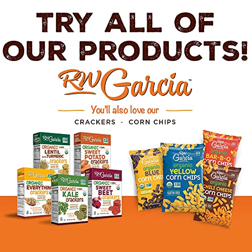 RW Garcia Organic Lentil & Turmeric Crackers, Gluten Free, 5.5oz Boxes, 6 Pack - image 6