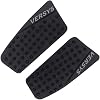 Black Gas Fuel Tank Pad Traction Side Fuel Knee Grip Decal Compatible with Kawasaki Versys Kle 650 2006-2016