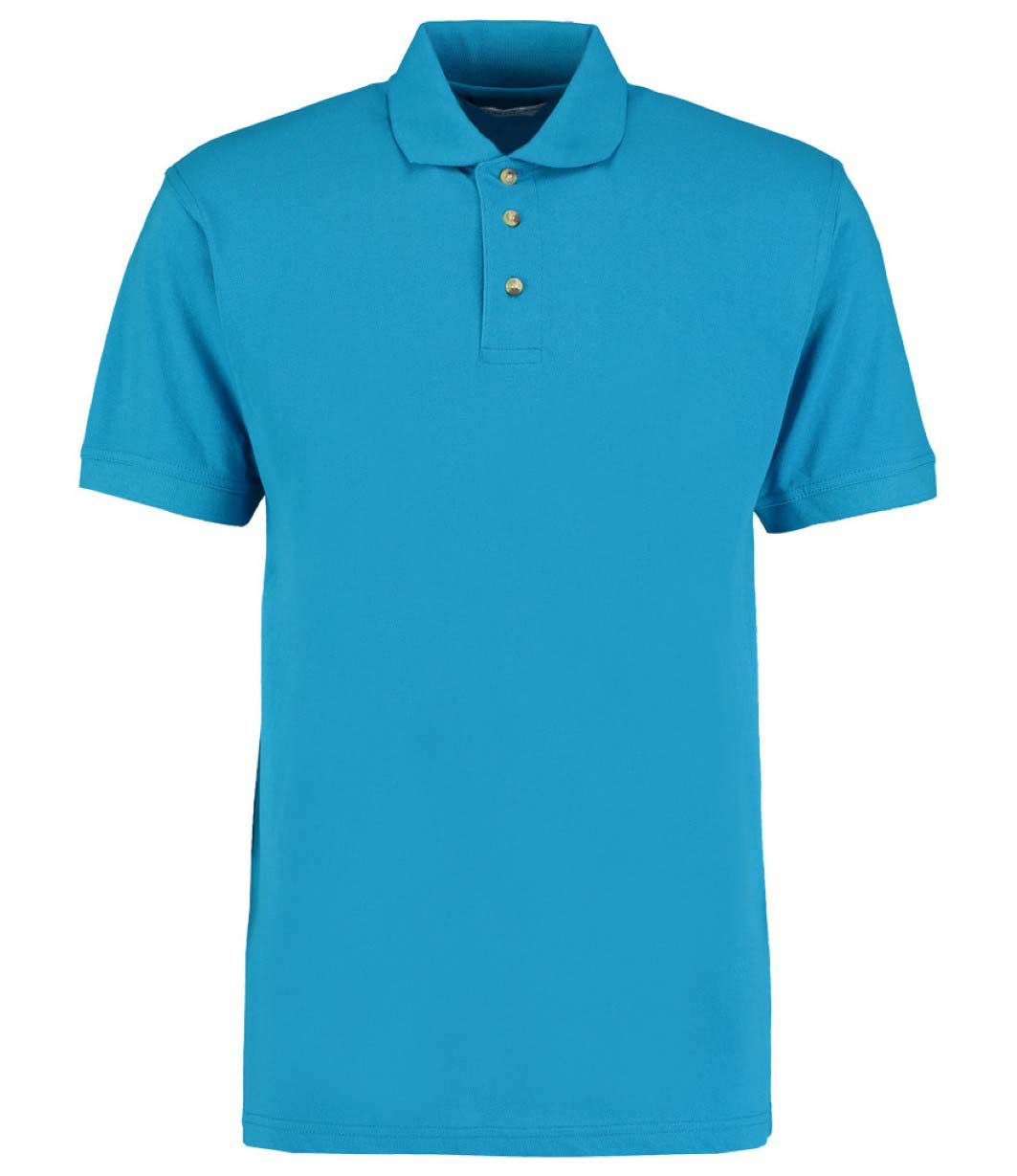 Kustom Kit Workwear Pique Polo Shirt (LARGE, TURQUOISE)