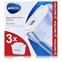 BRITA Marella &ndash; Caraffa filtrante (2,4 L) con filtri inclusi