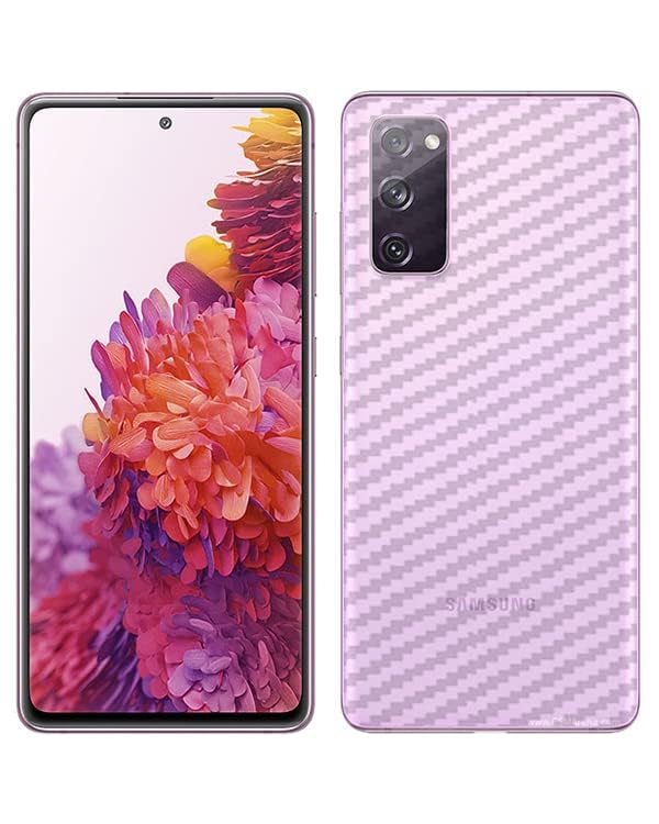 Image of Compatible with Samsung Galaxy S20 FE 5G Back Skin Sticker /Vinyl wrap /Protective Film Mobile Skin Carbon Fiber Transparent by Candeal Mizhan (only Back)