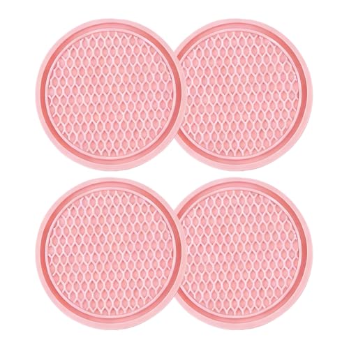 YoRise 4PCS coaster universal para portavasos de carro 2.7 pulg miniatura 1