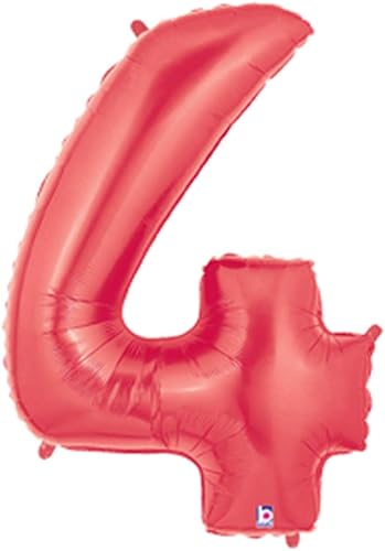Burton  Burton 40 Número Forma de globos rojo 4