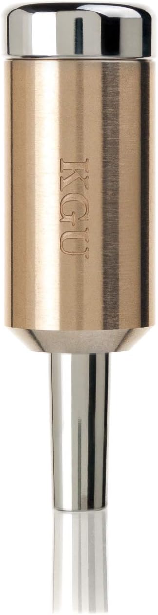TRUMPET MOUTHPIECE BOOSTER KGUBrass. CUSTOM MADE Heavy TRUMPET BOOSTER KGU Raw Brass Color