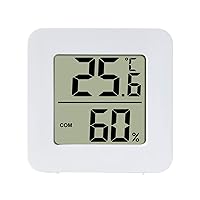 Vista 1 de Termómetro digital LCD higrómetro interior habitación electrónica temperatura humedad medidor sensor medidor estación meteorológica