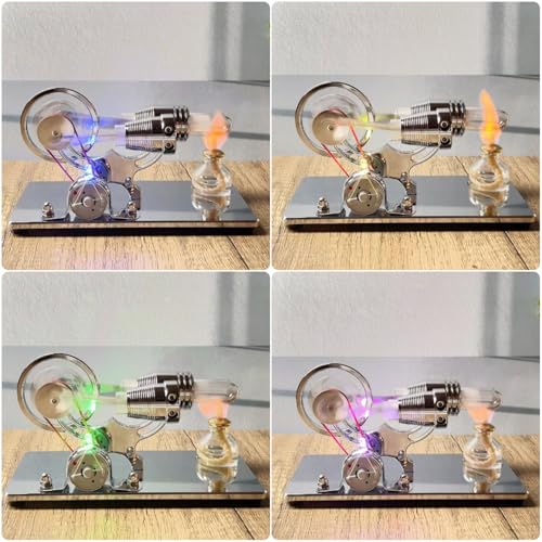 Moteur Stirling éducatif MagicTech un cadeau scientifique - 5