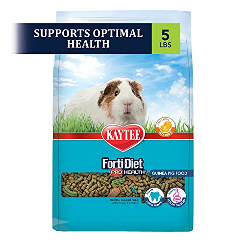 Kaytee Forti-Diet Pro Health Food For Pet Guinea Pigs, 5 Pound #TOP1