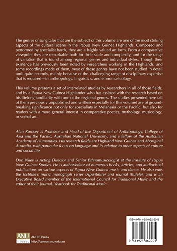 Sung Tales From The Papua New Guinea Highlands: Studies In Form, Meaning, And Sociocultural Context #TOP1