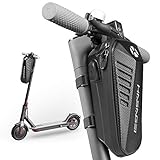 bolsa patinete xiaomi m365 Montaje fácil: con 4 cierres de velcro ajustables puedes fijar la bolsa firmemente al marco de tu bicicleta. La bolsa se ajusta firmemente al marco y no se desliza incluso en senderos con baches y además no te molestará durante el viaje