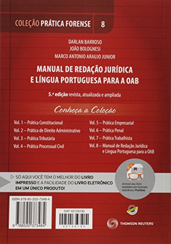 Manual de Redação Jurídica e Língua Portuguesa Para a OAB