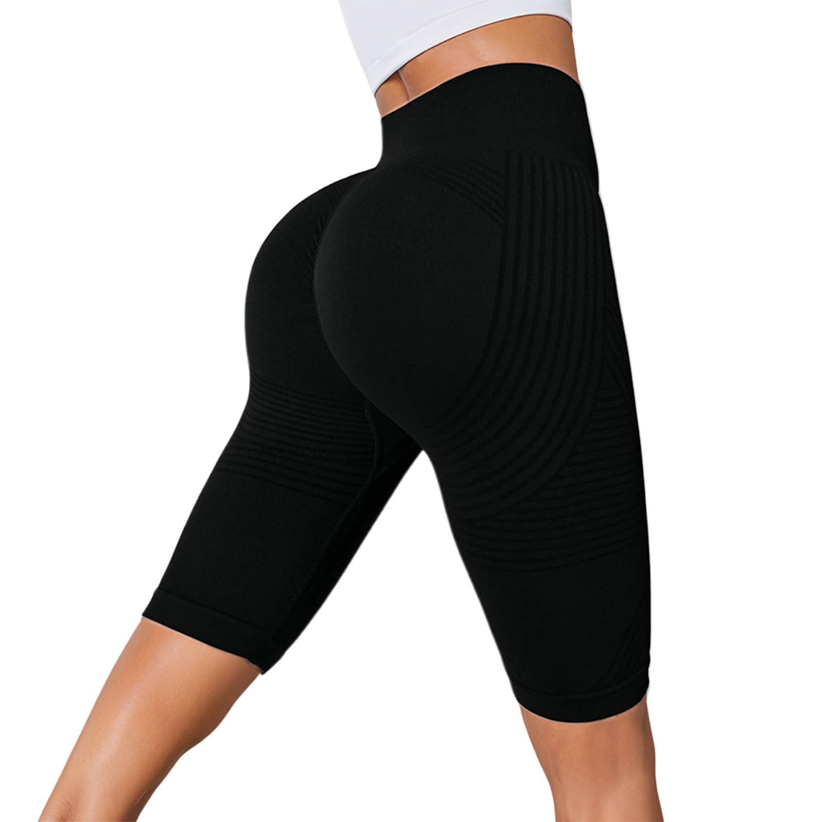 Leonie & Co Leggings 3D Anti Cellulite,Leonie and Co Femme Legging Anti-Cellulite à Compression, Minceur Leggings Femme Taille Haute sans Couture, Push-Up Opaque Yoga Fitness Pantalon de Sport