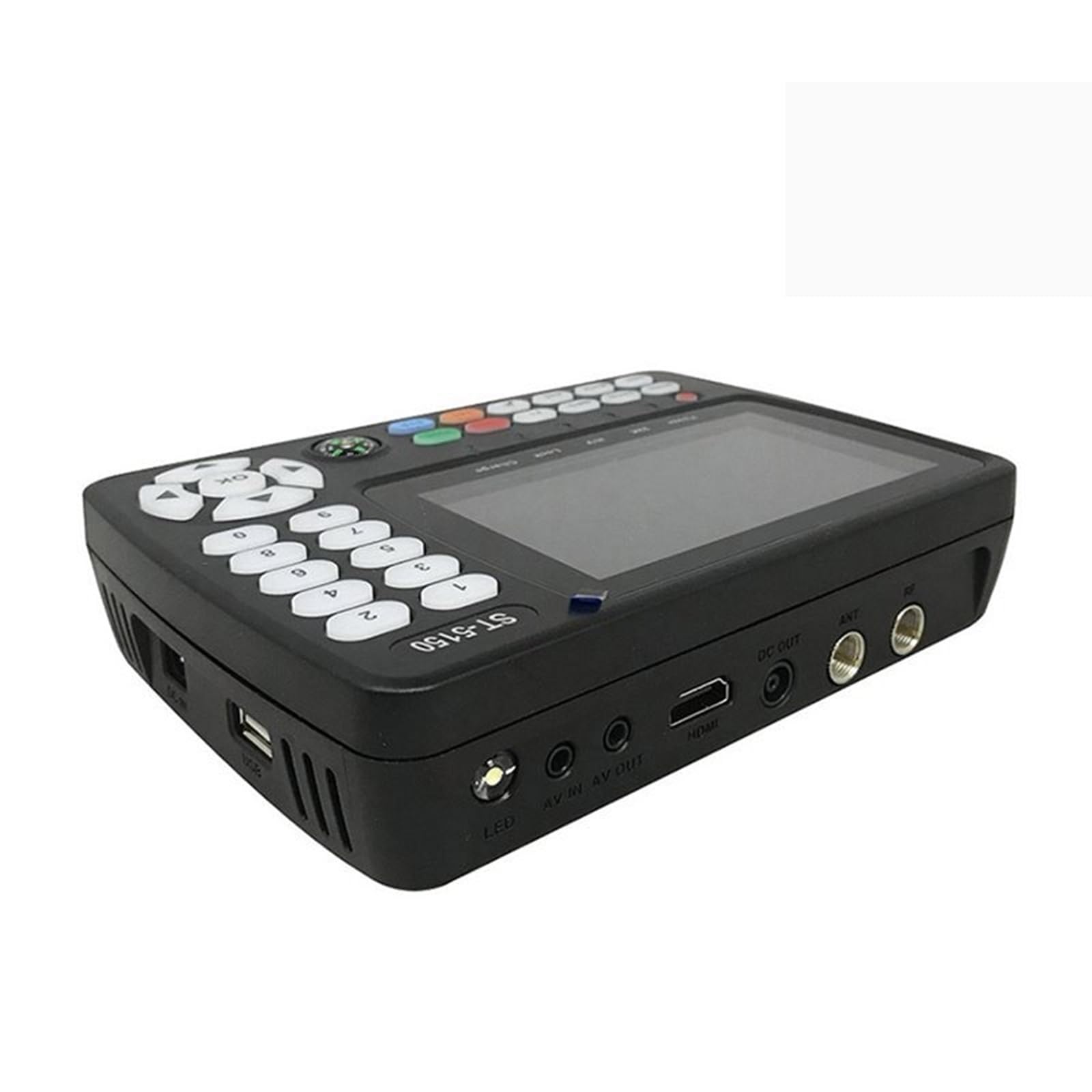 Buscador de señal satelital, XB-para ST5150 DVB-S2/T2/C Combo Finder Medidor De Señal Satelital H.265 MPEG-4 16APSK Satfinder Receptor TV