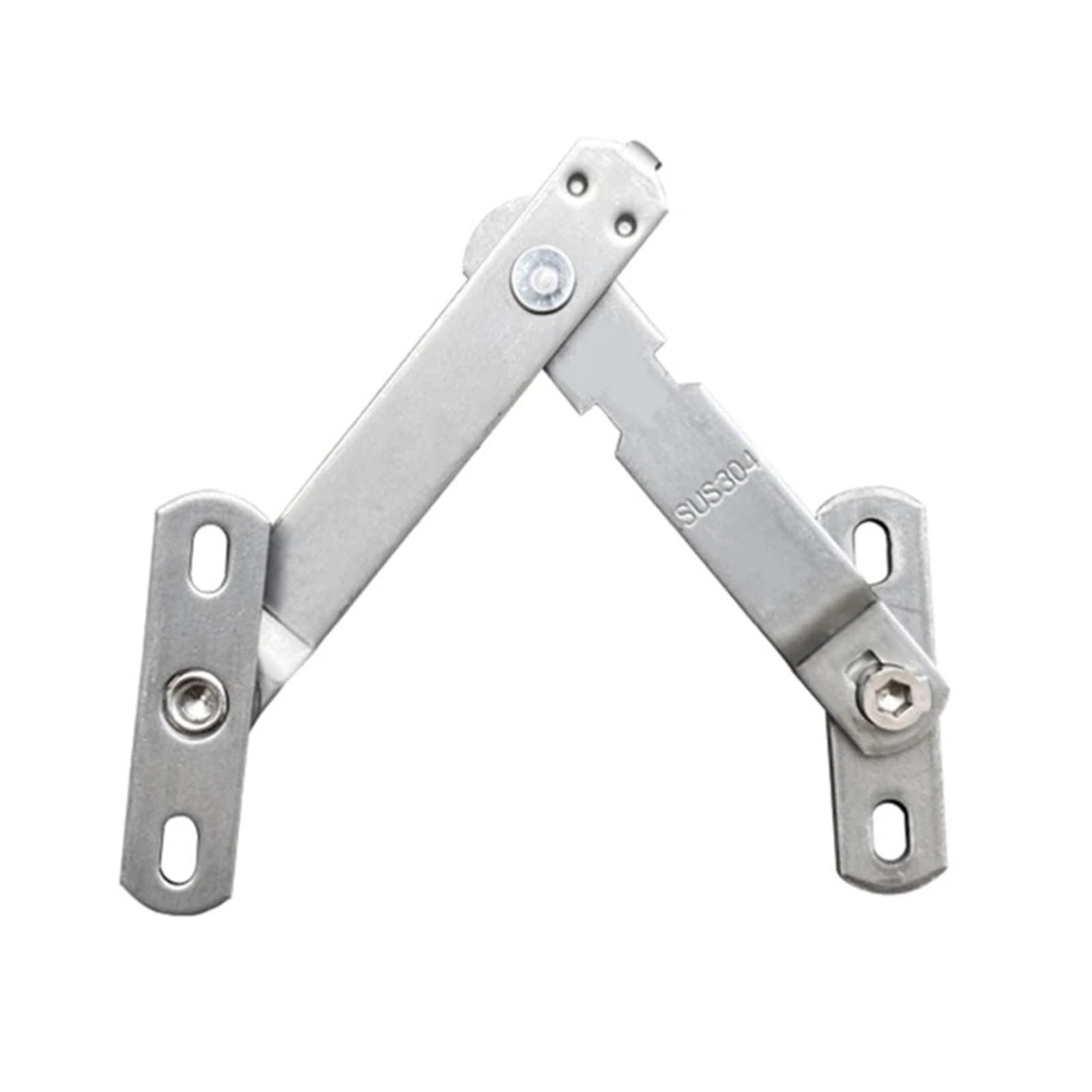 Limitatore per finestra in acciaio inox, 10 pezzi, comodo blocco per finestra (L)