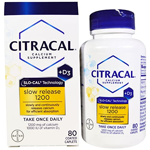 Citracal with Calcium D Slow Release 1200, 160-Count