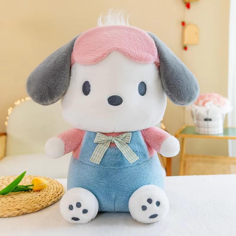 Image of Babique Eye Mask Pacha Dog Teddy Bear Soft Toy | Stuffed Plush Animal | Ideal for Birthdays & Special Occasions Girls /Boys, Baby Kids - 28 cm (Multi)