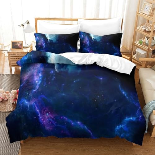 Linge de lit microfibre Cosmic Nebula de literie confortable King - 3