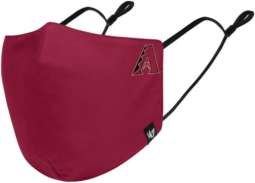 47 MLB Team Color Core Adjustable Face Covering Mask, Adult - Arizona Diamondbacks