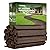 Yoopin 6' Wooden Garden Pathway, Outdoor Roll Out Straight Walkway Patio Path, Weather-Resistant Walkway with Non-Slip Surface for Garden, Backyard, Beach, Wedding Party Pathways(Brown, 6ft)