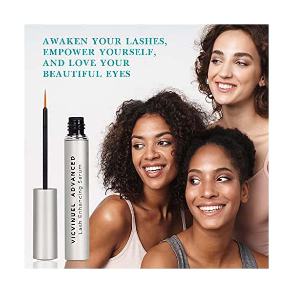 Eyelash-Growth-Serum-by-VICVINUELLash-Serum-for-Enhancing-the-Growth-of-Lashes-and-Eyebrows-Advanced-Treatment-Formula-with-Proprietary-Peptides-60-Day-Supply Eyelash Growth Serum by VICVINUELâLash Serum for Enhancing the Growth of Lashes and Eyebrows, Advanced Treatment Formula with Proprietary Peptides, 60 Day Supply