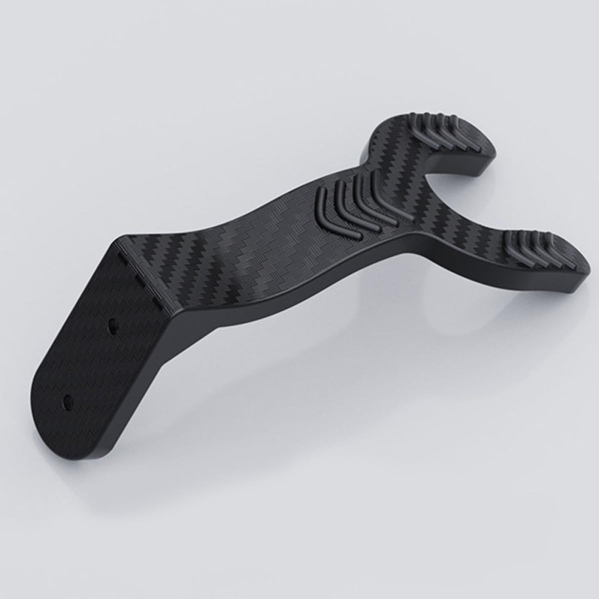 Cabilock 8 Stück Helm Wandhaken aus Abs Schwarz für Motorradhelme und | Werkzeuglose Montage, Platzsparende Aufbewahrung, Einfache Form, für Wand oder Andere Flächen