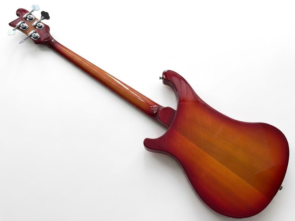 Basso elettrico Solid Body, stile tributo classico Sunburst con doppi pickup, 4 corde full size for performance sul palco rock (Bajo Eléctrico)