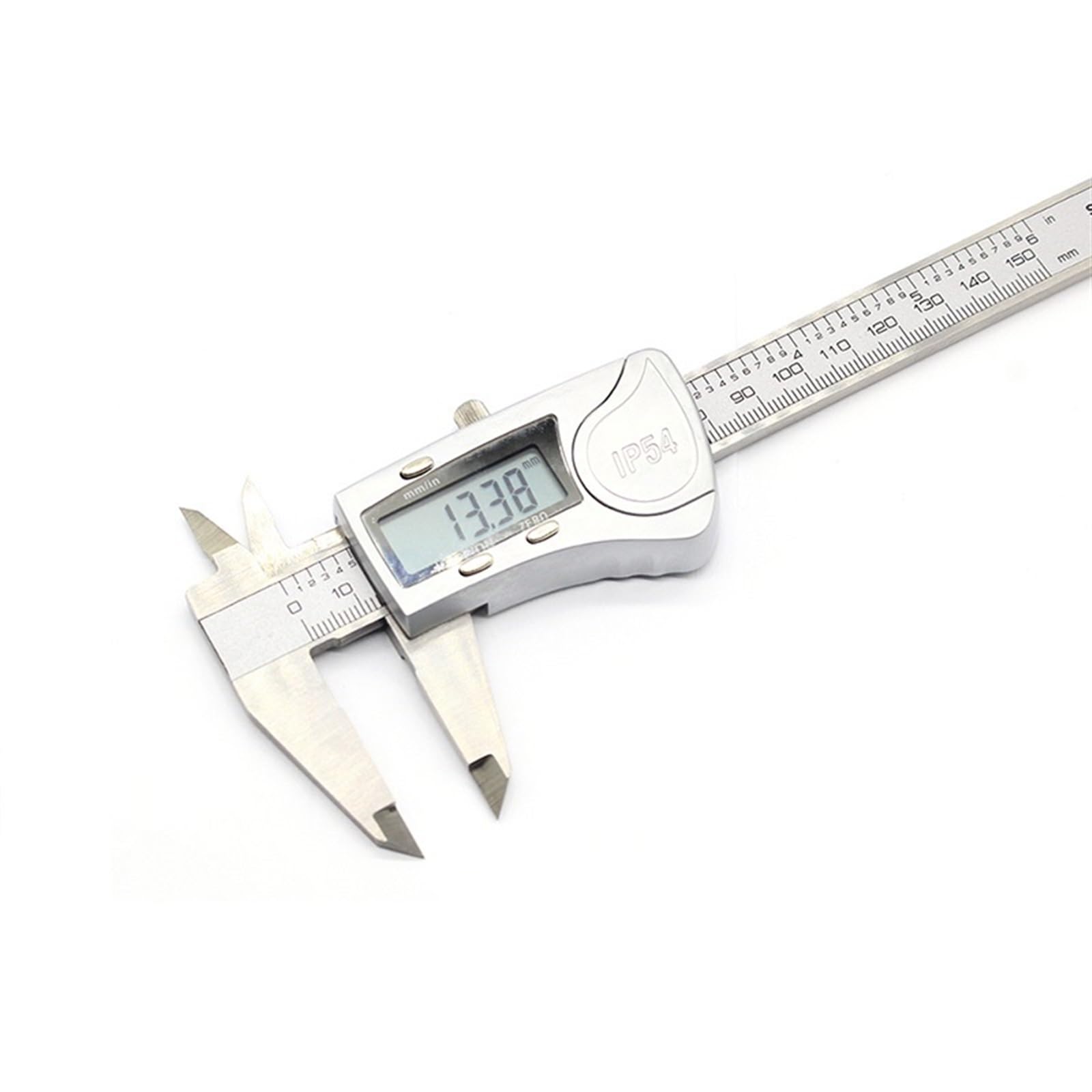 Micrómetro 0-150 mm 0,01 IP54 Digital Vernier Caliper Ruler Vernier Caliper Micrómetro Calibradores Digitales de Alta precisión for Herramientas de medición
