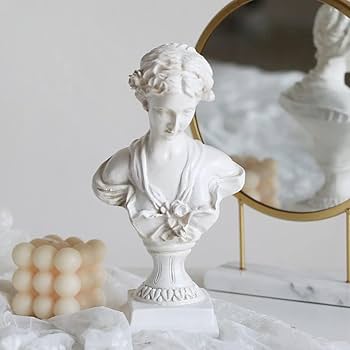 Amazon.co.jp: ヴィーナス像 石膏像 人物像 置物 樹脂 北欧風