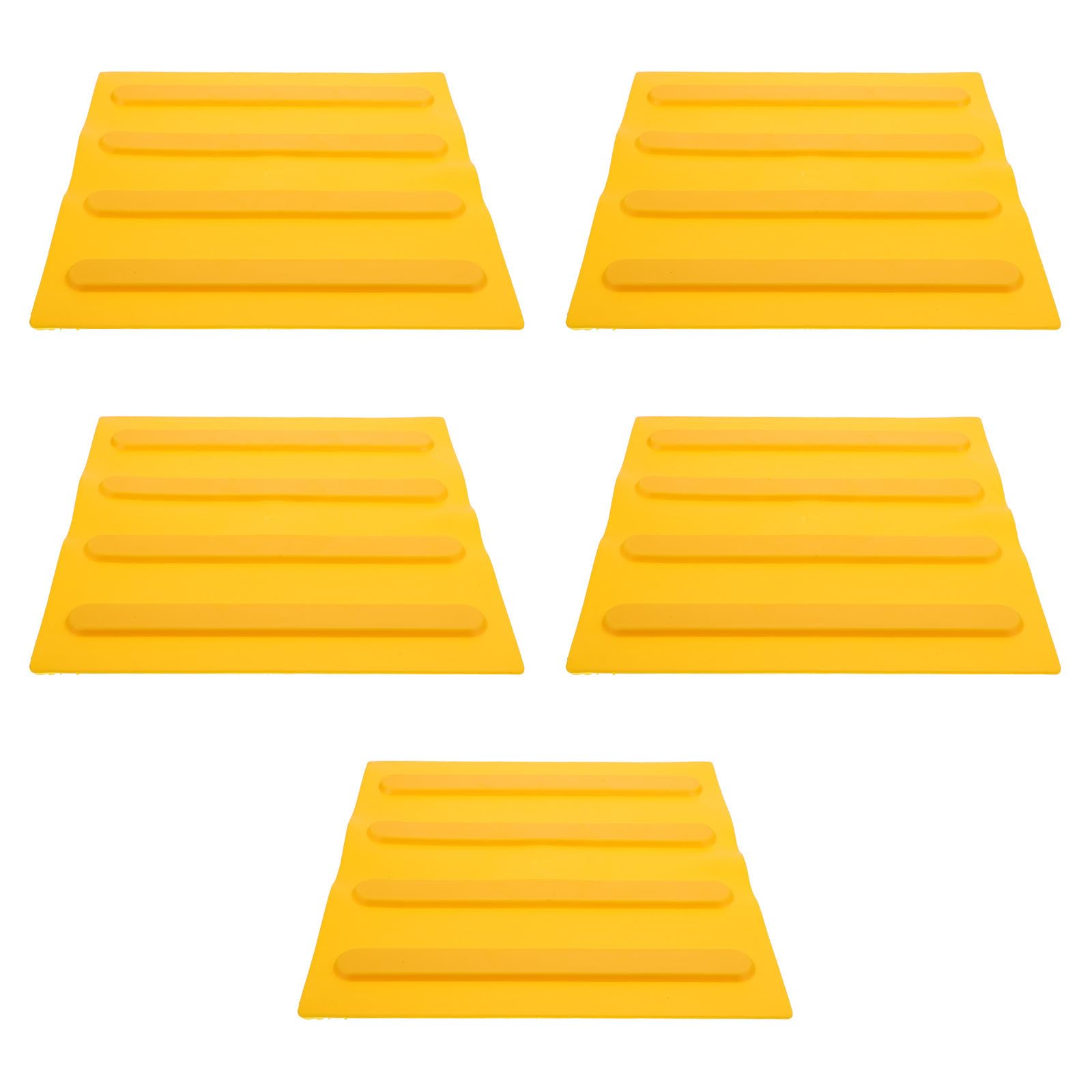 Ladrillo Ciego de PVC Naranja, 5 Piezas, para Superficies Lisas