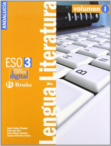 Portada de Contextodigital Lengua y Literatura 3 ESO Andalucia - 3 Volumene