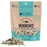 Vital Essentials Freeze Dried Minnows Cat Treats, 0.5 oz Bag
