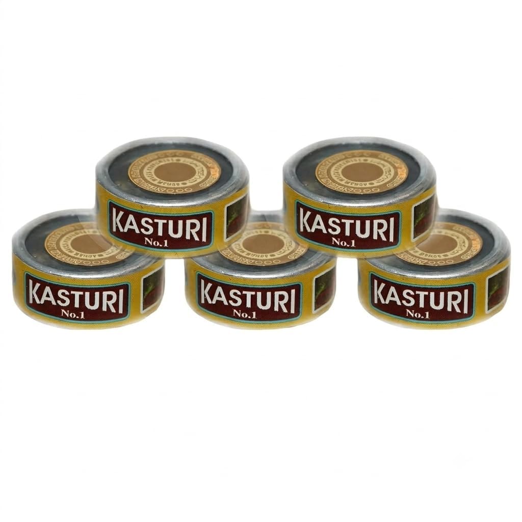 Original Kasturi Paste Perfume Attar - Traditional Black Musk Fragrance | Alcohol Free Kasturi Macca Perfume Paste for Men & Women Unisex | Long Lasting Ittar for Puja, Daily Wear & Gifting (pack of 3)-image-39