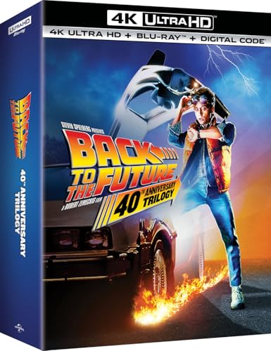 Image of Back to the Future Trilogy - 40th Anniversary Edition 4K Ultra HD + Blu-ray + Digital