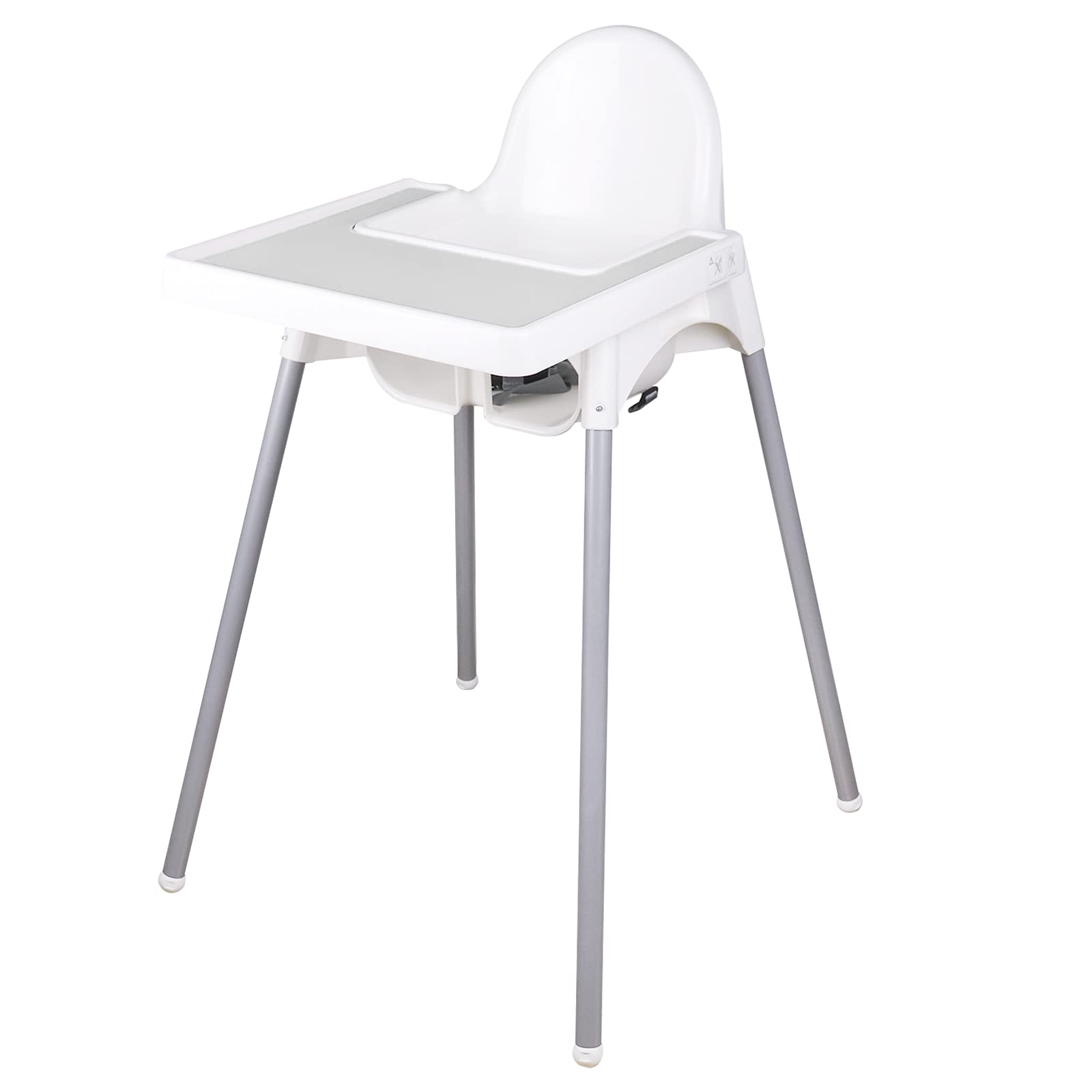 Set De Table Pour Chaise Haute IKEA - Durable - Propre Et Hygiénique - Convient Pour Les Enfants Et Les Bébés - Blanc
