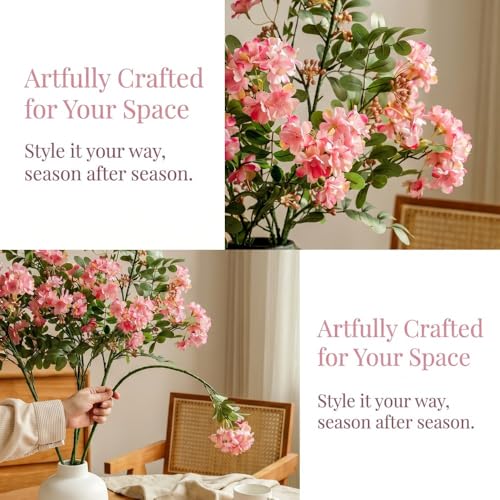 Branches de fleurs artificielles pour un centre de table sans entretien C1 - 6