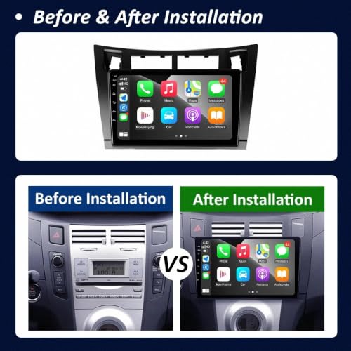 Pantalla coche para VW Polo 5 con Carplay y Android Auto 2