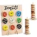 9 Löcher Donuts Ständer,30x40cm Donut Wand,Holz Donut Stand,Donuts Wandhalterung ,Donuts Halter,Donut Wand Wiederverwendba,Donut Wall,für Hochzeit Geburtstagsfeier Babyparty Donut Dekoration