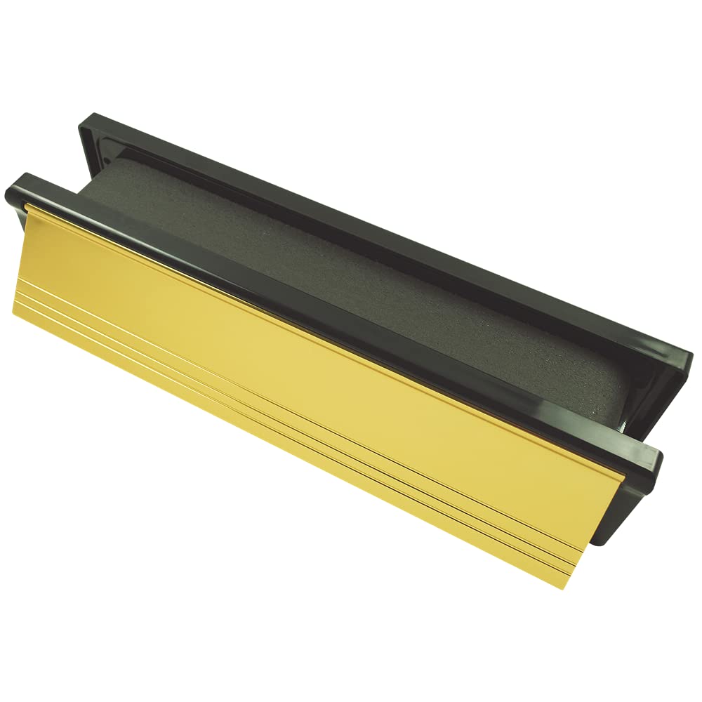 Asec Gold Firestop 255Mm Intumescent Telescopic Letter Plate