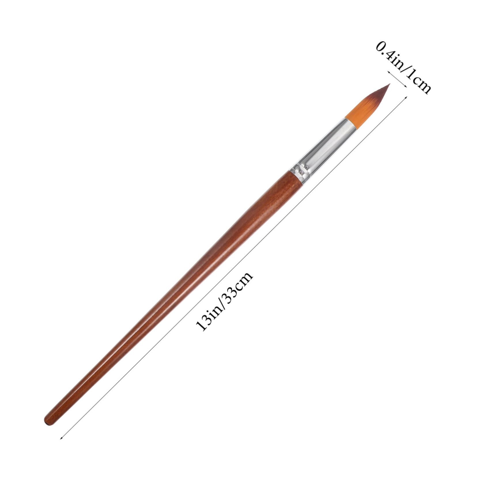 EXCEART 26 STK Aquarellpinsel acrylbilder Beginner Pinsel aus Nylon Aquarell-Ölgemälde-Pinsel Pigmentpinsel Pinsel mit Nylonborsten Schüttgut einstellen Pinsel für Ölfarbe Bürste Suite