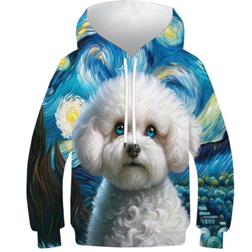 Pull 3D Le Chien chaud et confortable pour éviter le froid cet hiver