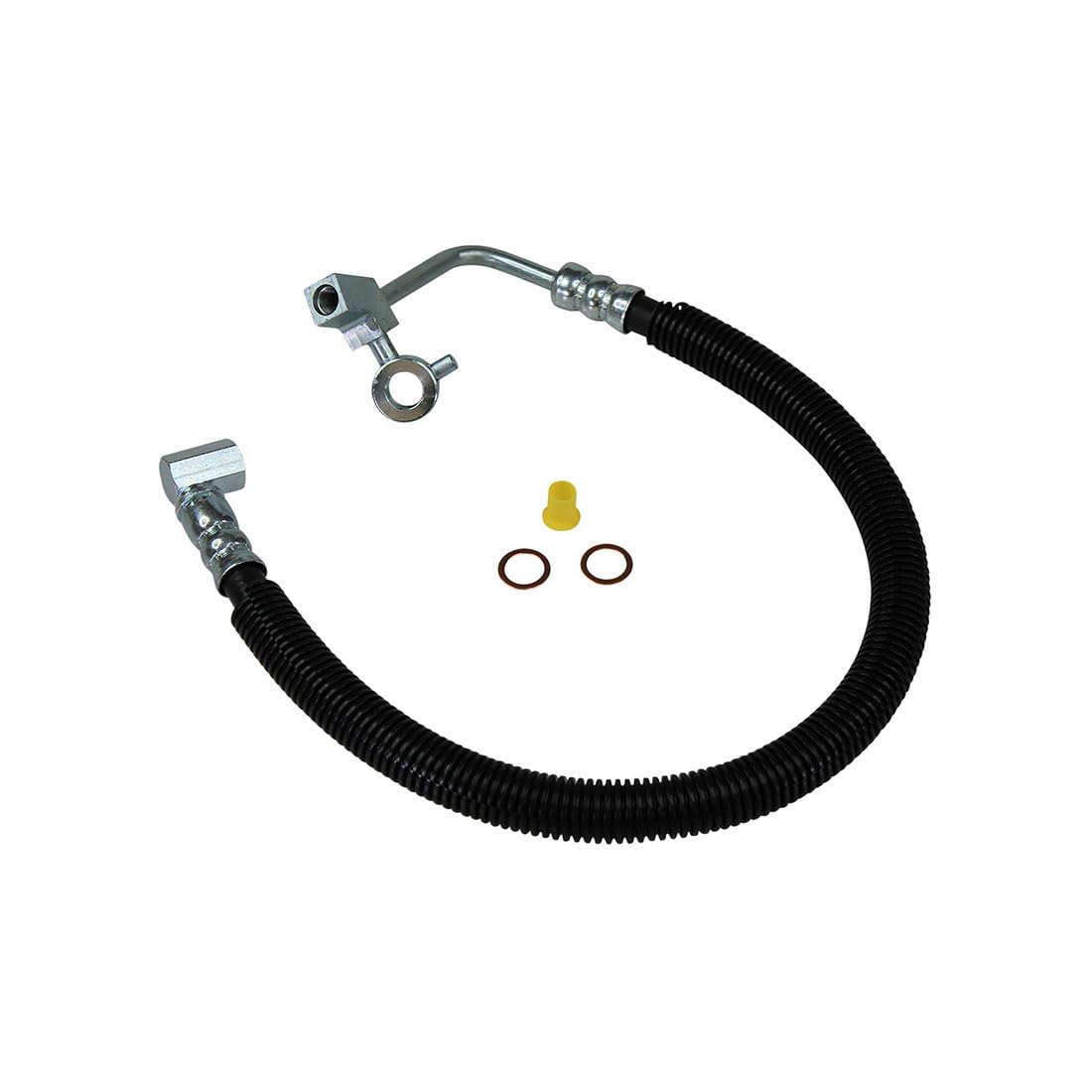 From Pump Power Steering Line, 1x Power Steering Hose Pressure Line Assembly fits Infiniti FX35 2012 2011 2010 2009 fits Infiniti FX37 2013