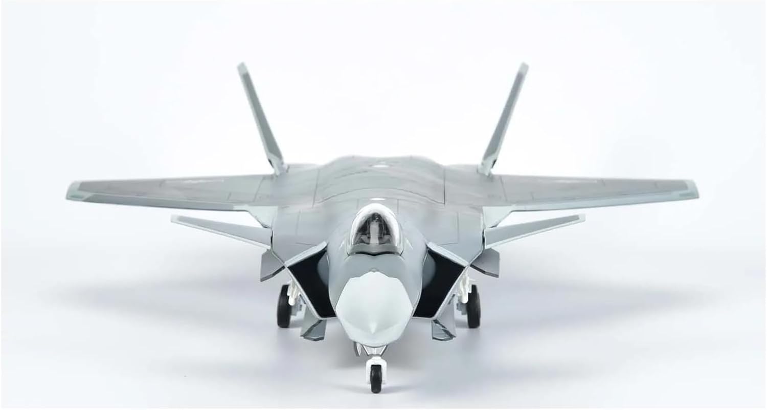 Miniature Scale 1 48 Scale Aircraft Fighter Grey Military Model Simulation Souvenir Ornaments Collection Adult Gift Flying Toy Game Kits