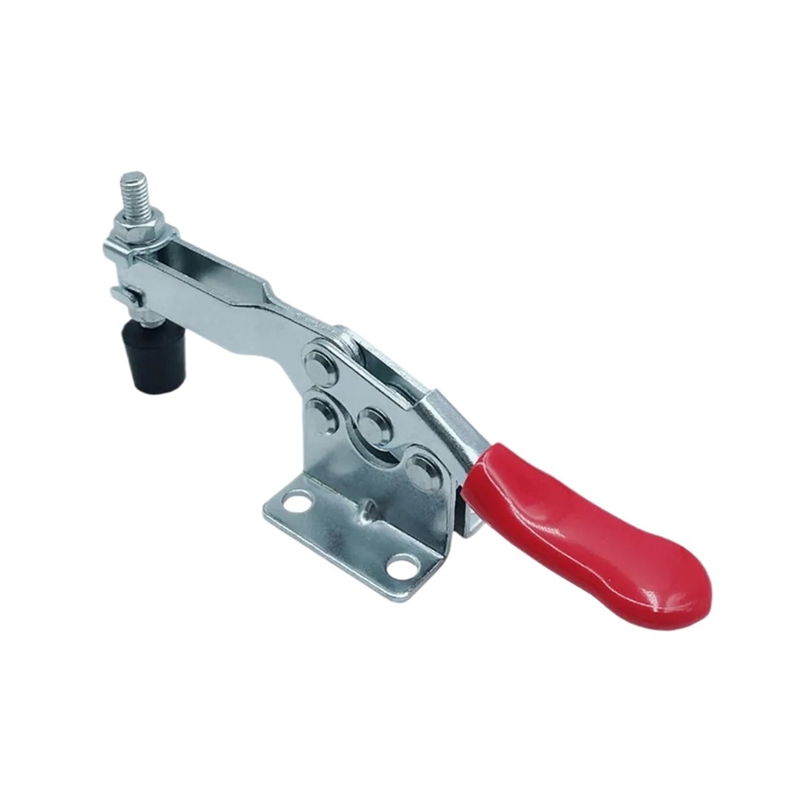 Morsetti orizzontali 4 pezzi GH-201B Morsetto a levetta Set di bloccaggio orizzontale a sgancio rapido 90Kg Utensile manuale con clip verticale resistente