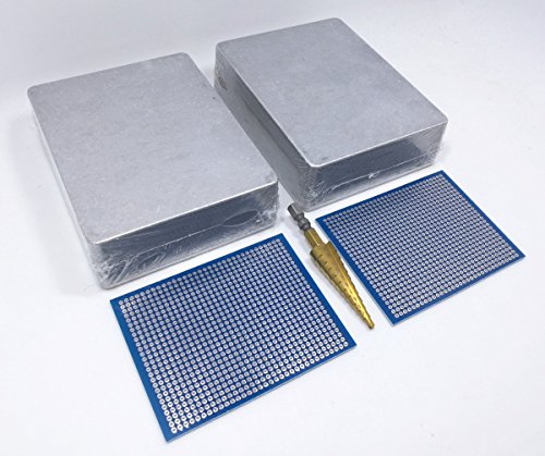 3Pdt BOX-1590BB-U-2 Pcs 1590Bb Enclosure Box Incl. Step Drill thumb #5