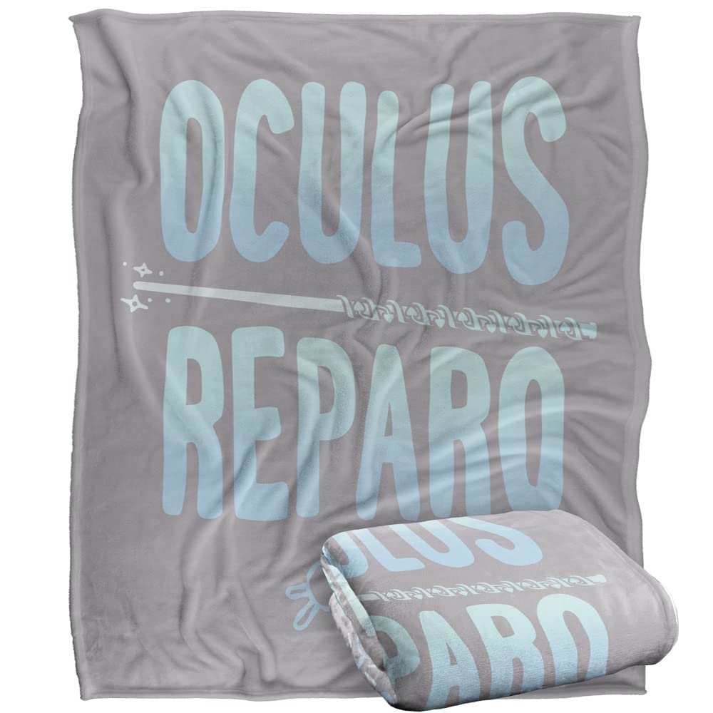 HARRY POTTER Blanket, 152 x 127 cm The Broken Glasses Silky Touch Super Soft Throw Blanket
