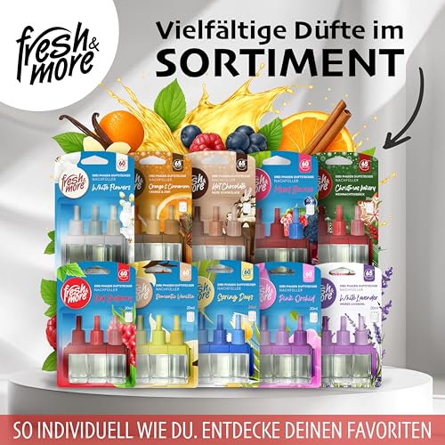 Fresh & More Nachfüller für 3Volution Duftstecker, Red Raspberry, 3x 20ml