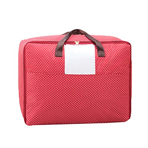 Sentao edredón, manta, almohadas, ropa, suéteres, organizador del bolso para artículos de temporada, con cremallera y asas. Lavable