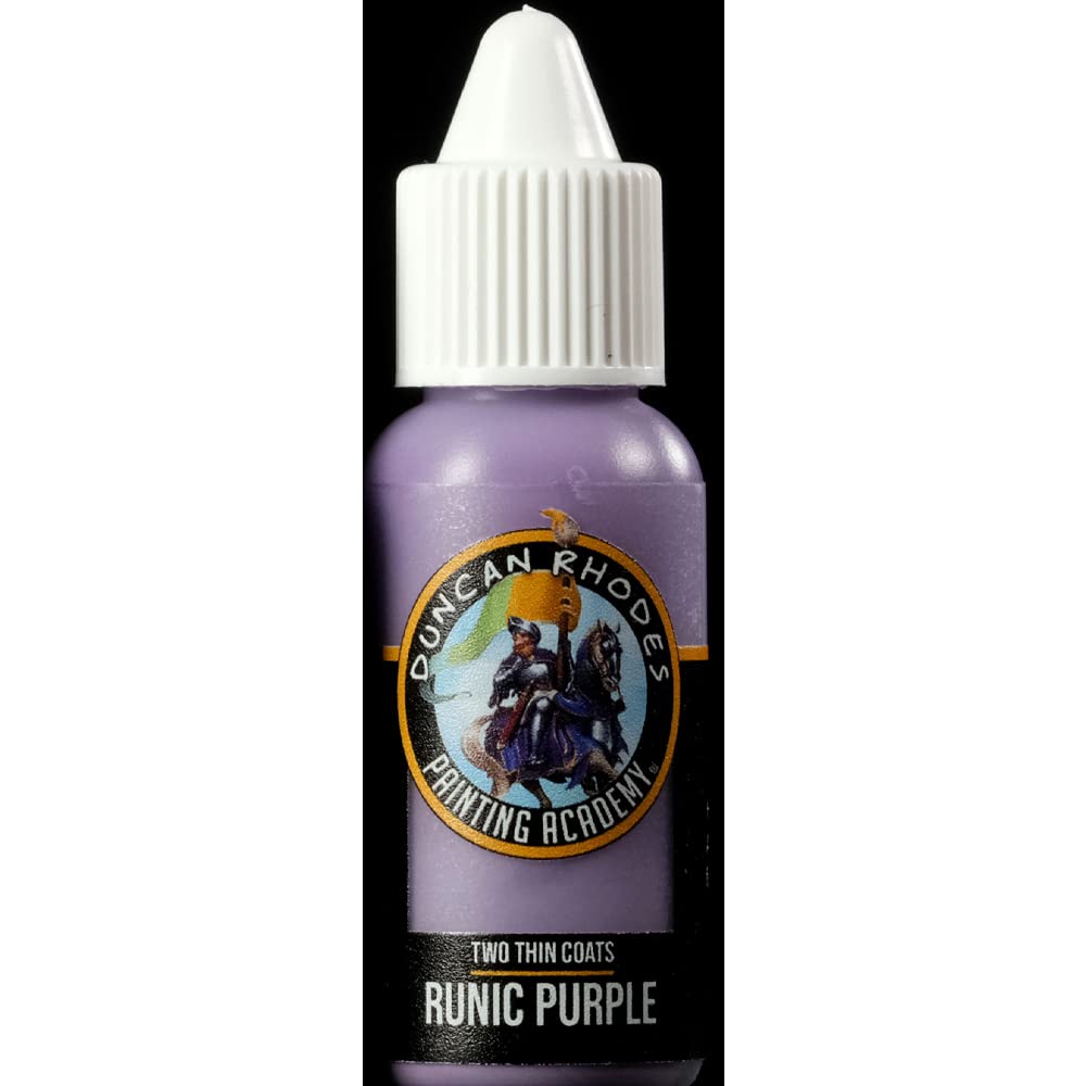 Purple Duncan Rhodes Painting Academy Two Thin Coats Hobby Paints 15Ml (Runic )