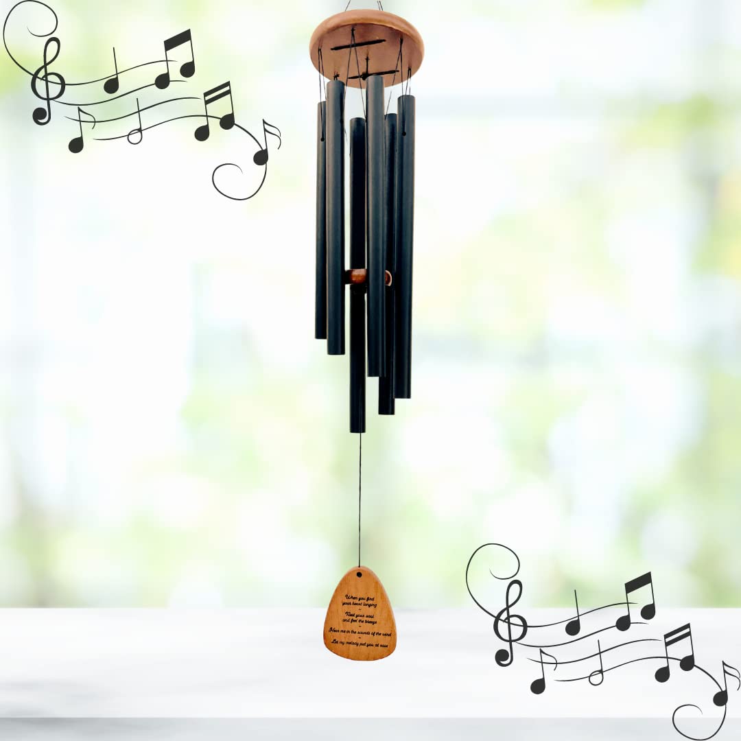 Memorial Wind Chimes for Outside, 32” Sympathy Wind Chimes For Loss Of Loved One, Home Decor Remembrance Windchimes, In Memory Of Loved One Memorial Gifts For Loss Of Mother Father Funeral