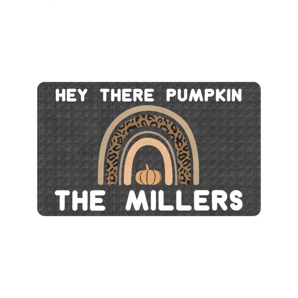 Paillasson extérieur entrée Halloween citrouille avec motif haute définition